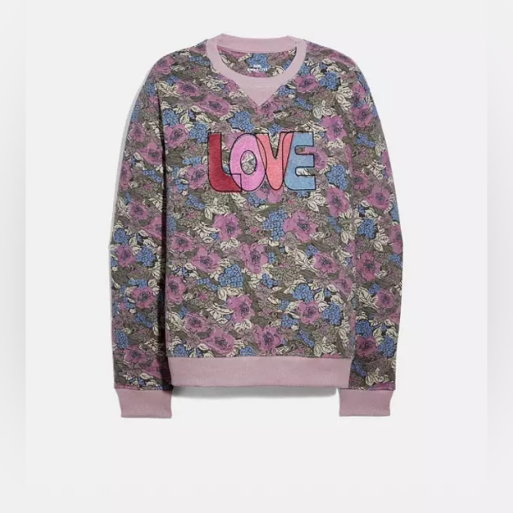 Coach Floral Sweatshirt